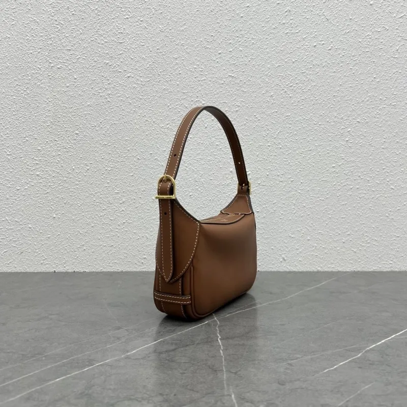Alternative view of Celine Brown Top Handle Shoulder Bag 133