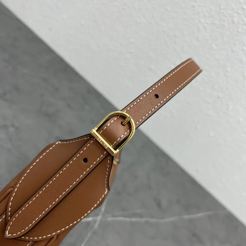 Celine Brown Top Handle Shoulder Bag 133 - Image 6
