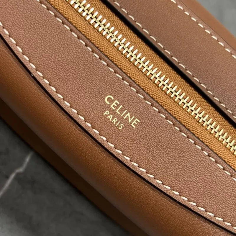 Celine Brown Top Handle Shoulder Bag 133 - Image 7