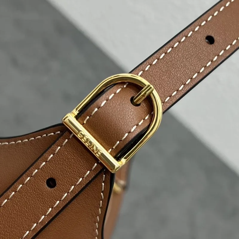 Celine Brown Top Handle Shoulder Bag 133 - Image 9