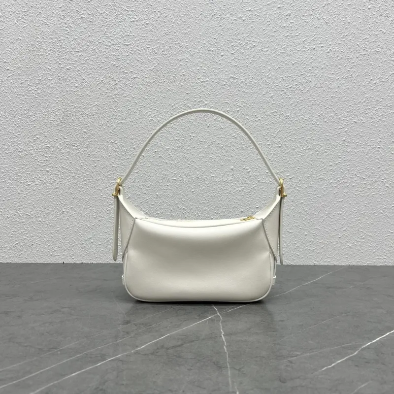 Celine White Top Handle Shoulder Bag 134 - Image 3