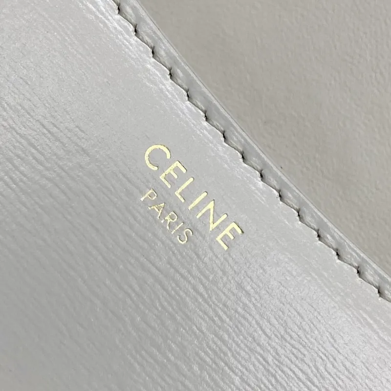 Celine Cream Top Handle Crossbody Bag 138 - Image 5