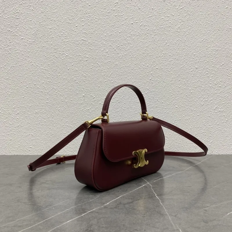 Alternative view of Celine Burgundy Top Handle Crossbody Bag 139