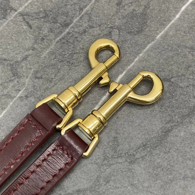 Celine Burgundy Top Handle Crossbody Bag 139 - Image 9