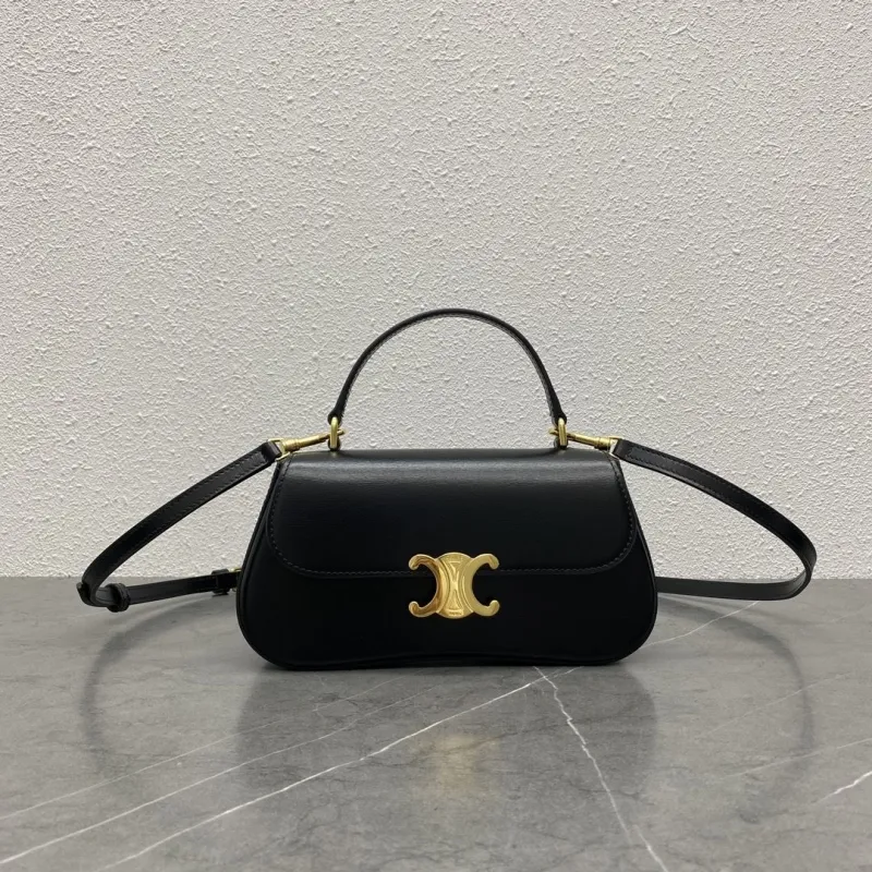 Celine Black Top Handle Crossbody Bag 140