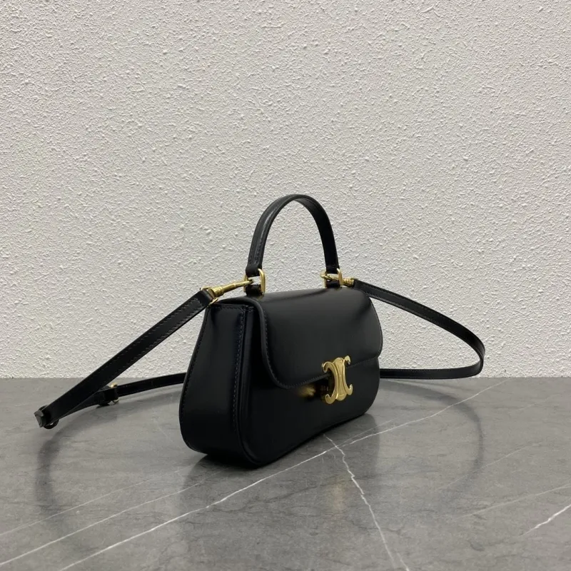 Alternative view of Celine Black Top Handle Crossbody Bag 140