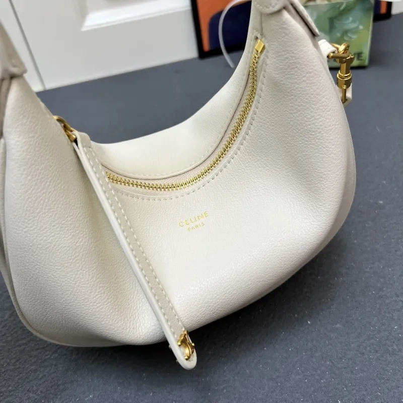 Celine Cream Hobo Crossbody Bag 6643SQ - Image 4