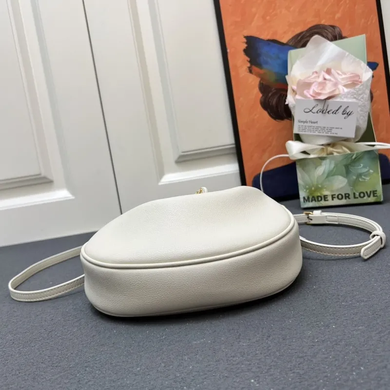 Celine Cream Hobo Crossbody Bag 6643SQ - Image 7