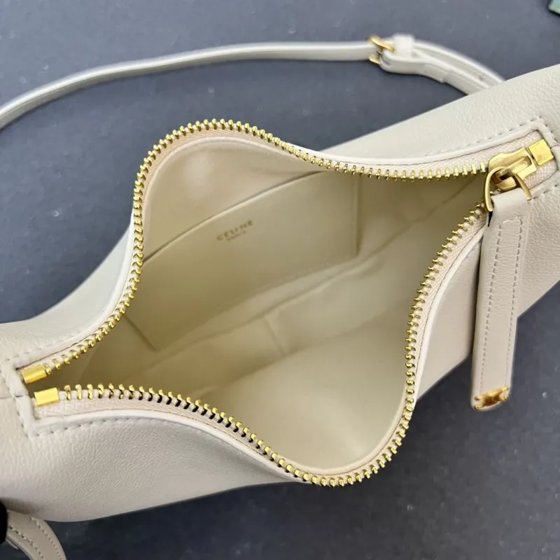 Celine Cream Hobo Crossbody Bag 6643SQ - Image 8
