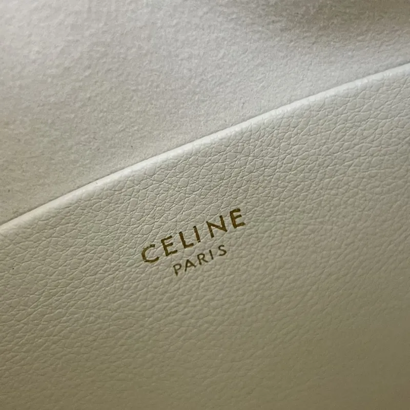 Celine Cream Hobo Crossbody Bag 6643SQ - Image 9