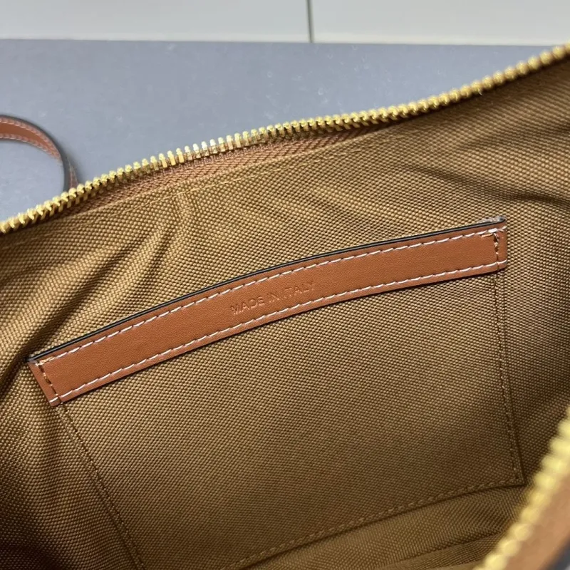 Alternative view of Celine 6638SQ Brown Monogram Shoulder Bag