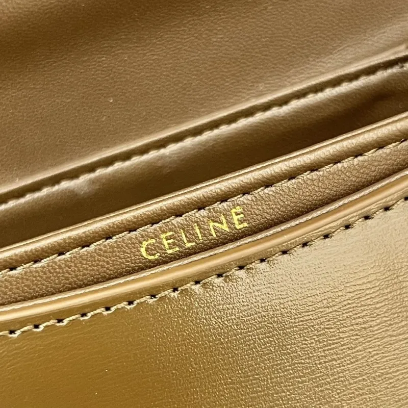 Alternative view of Celine Brown Top Handle Crossbody Bag 7767SQ