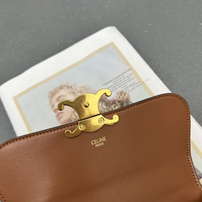 Alternative view of Celine 6635SQ Brown Monogram Top Handle Bag