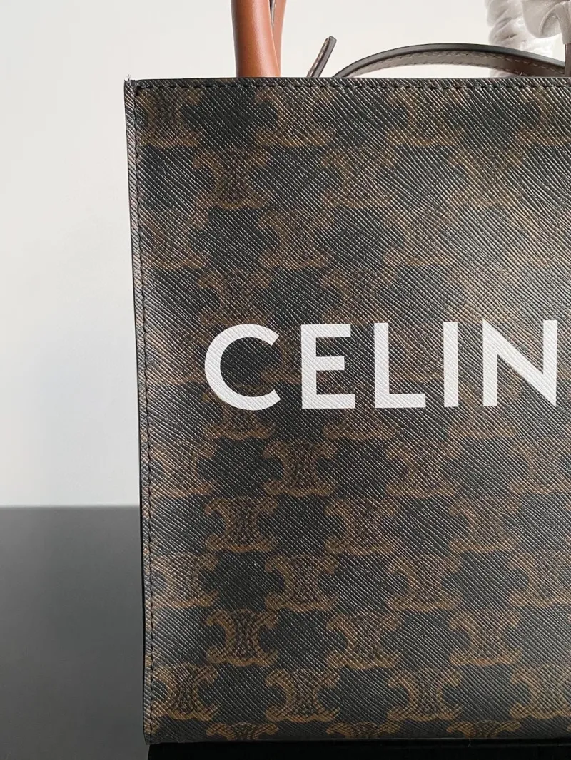 Alternative view of Celine Monogram Top Handle Crossbody Tote Bag 174
