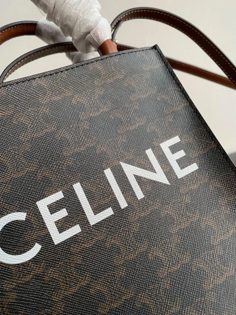 Celine Monogram Top Handle Crossbody Tote Bag 174 - Image 8