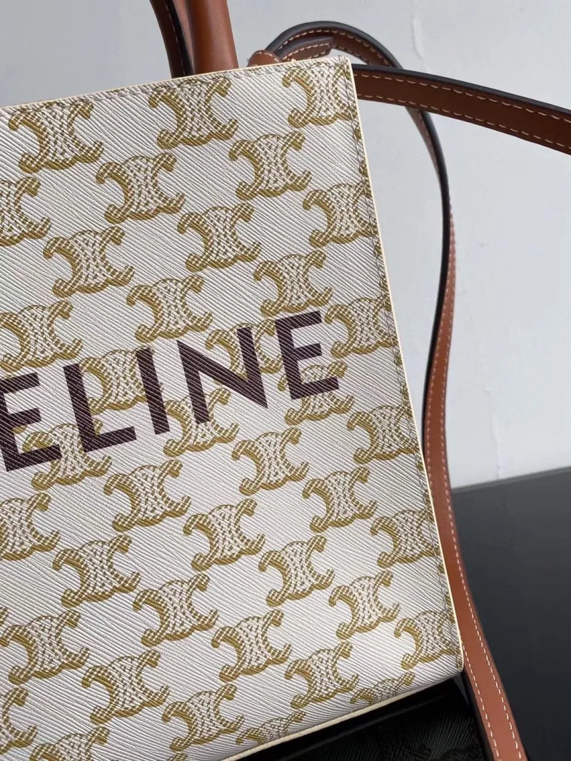 Alternative view of Celine Beige Mini Monogram Tote Crossbody Bag