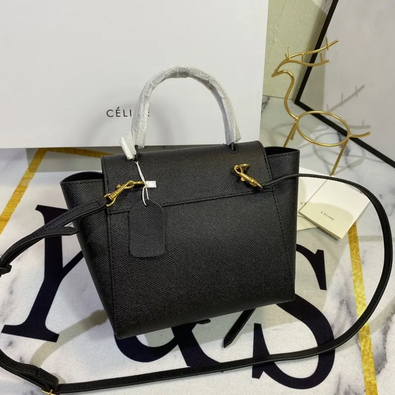 Alternative view of Celine Black Mini Top Handle Crossbody Bag