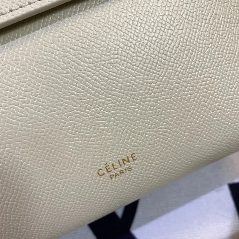 Celine Cream Top Handle Crossbody Bag 181 - Image 5