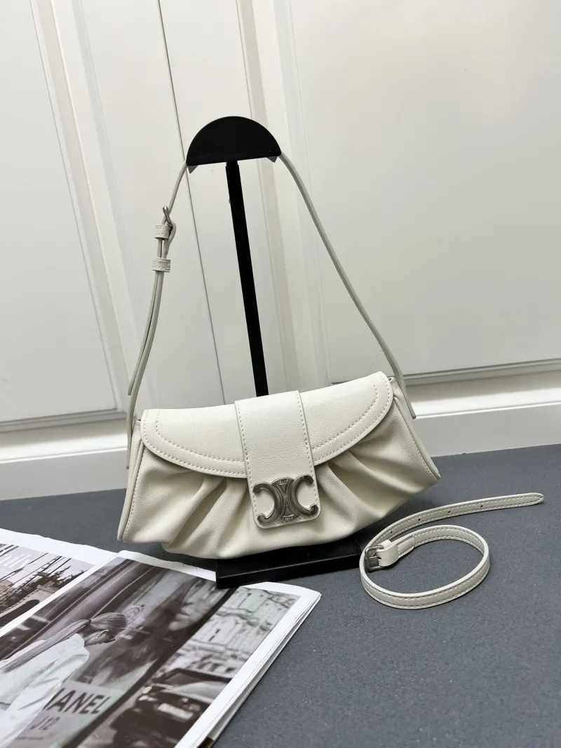 Celine Cream White Small Crossbody Bag 184
