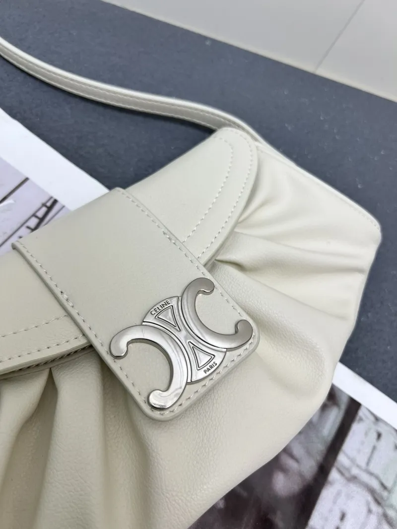 Celine Cream White Small Crossbody Bag 184 - Image 5