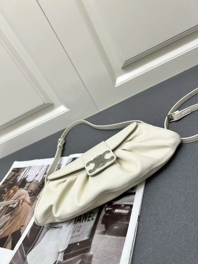 Celine Cream White Small Crossbody Bag 184 - Image 8