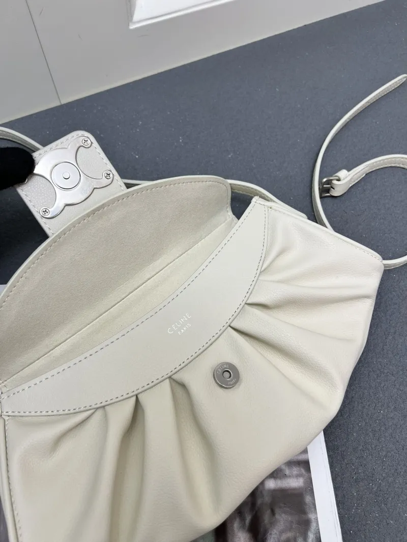 Celine Cream White Small Crossbody Bag 184 - Image 9