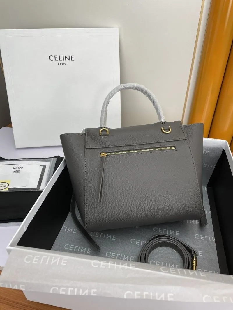 Alternative view of Celine Gray Top Handle Bag 229