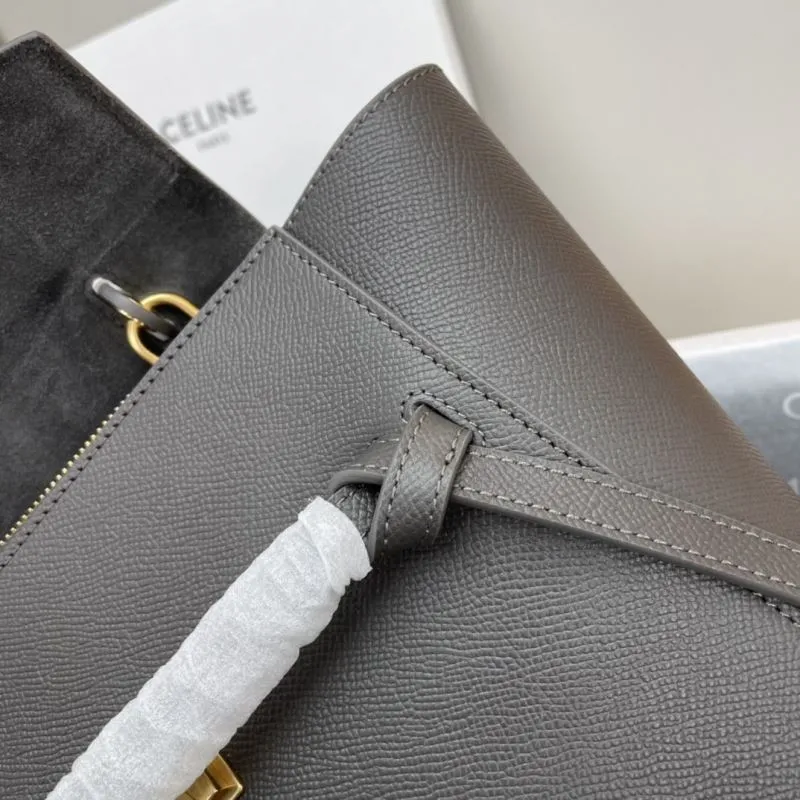 Celine Gray Top Handle Bag 229 - Image 6