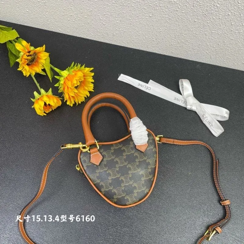Celine Mini Top Handle Crossbody Bag Model 6160