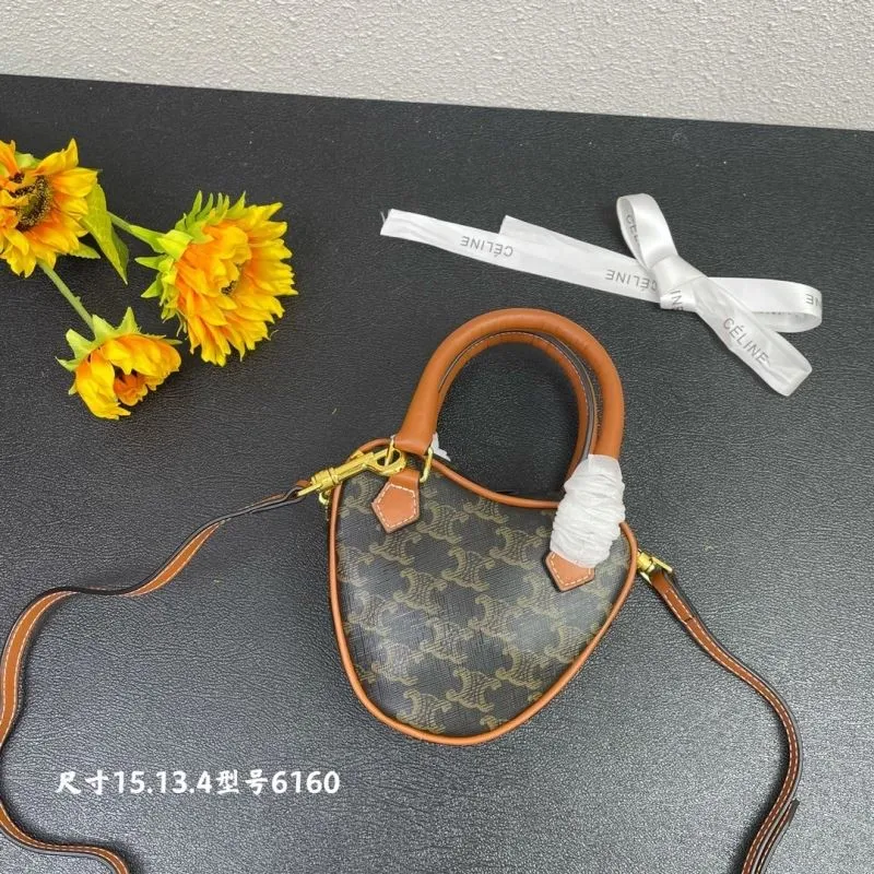 Alternative view of Celine Mini Top Handle Crossbody Bag Model 6160