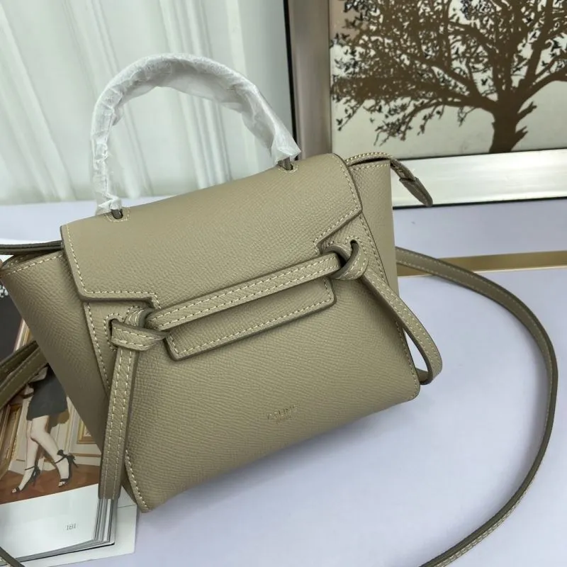 Alternative view of Celine Beige Mini Top Handle Crossbody Bag 233