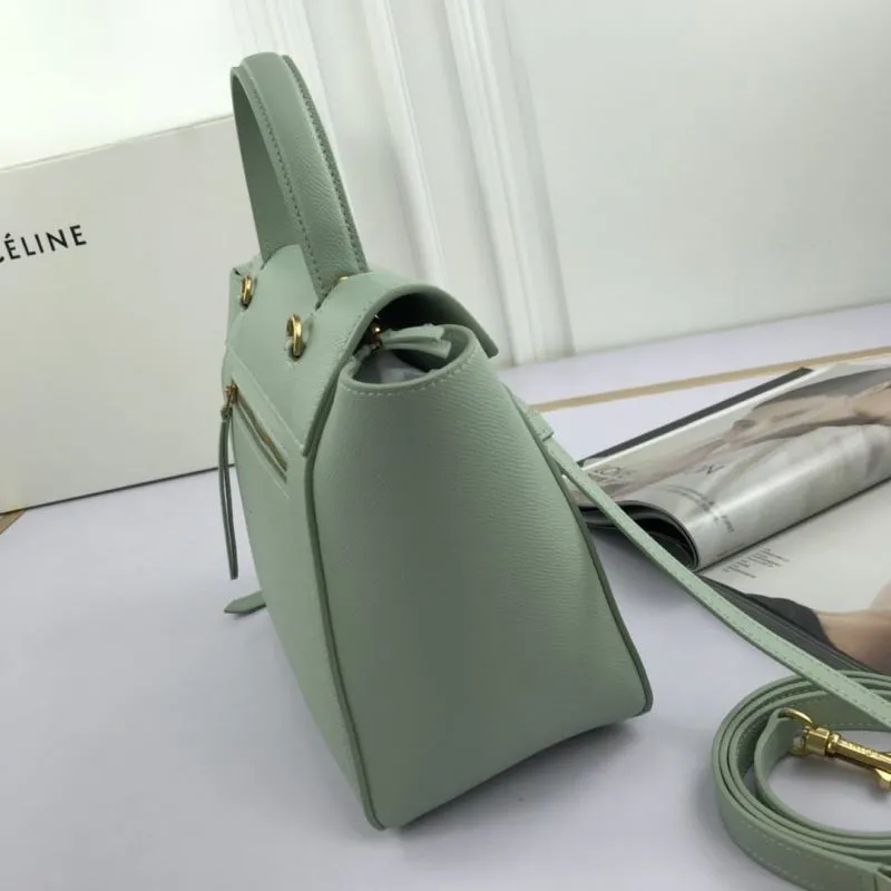 Alternative view of Celine Mint Green Top Handle Bag 235