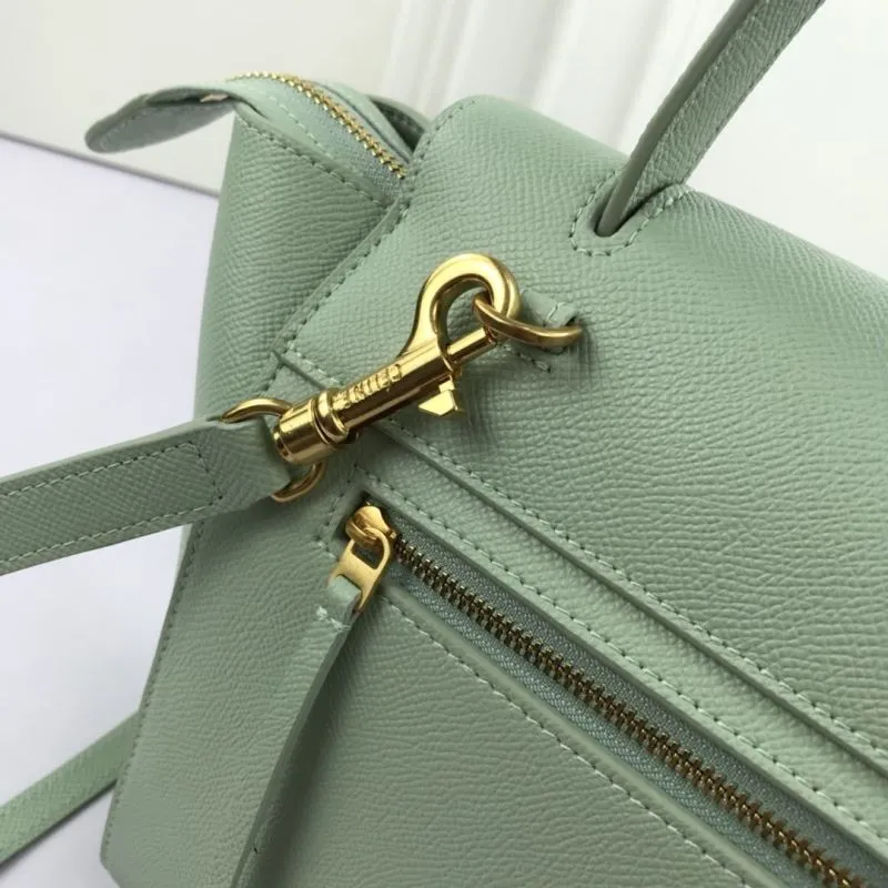 Celine Mint Green Top Handle Bag 235 - Image 5
