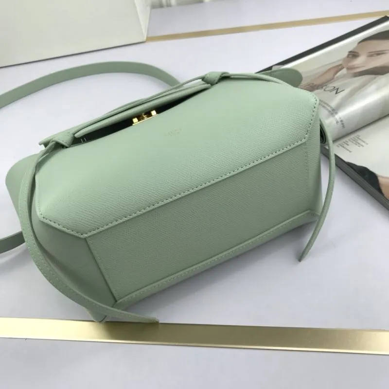 Celine Mint Green Top Handle Bag 235 - Image 6