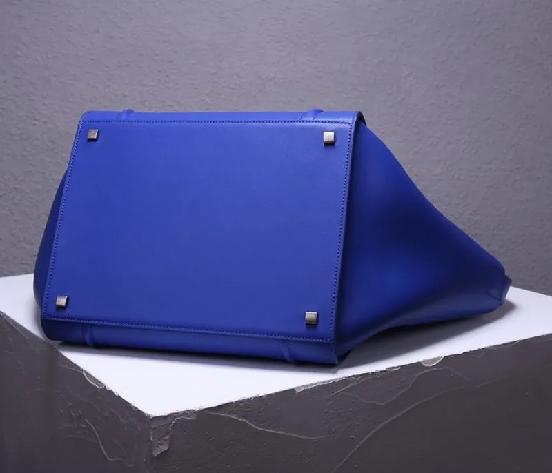 Celine Blue Top Handle Bag 242 - Image 5