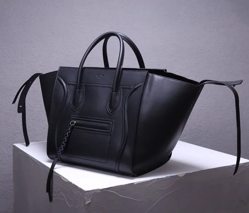 Alternative view of Celine Black Top Handle Tote Bag 245