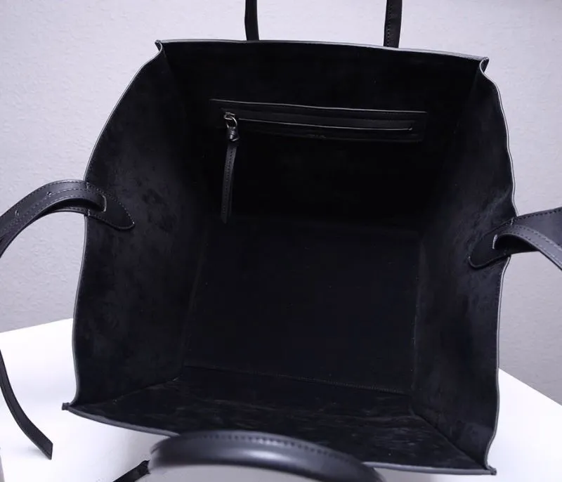 Celine Black Top Handle Tote Bag 245 - Image 9