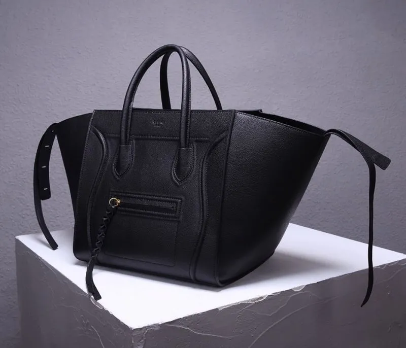 Alternative view of Celine Black Top Handle Tote Bag 248