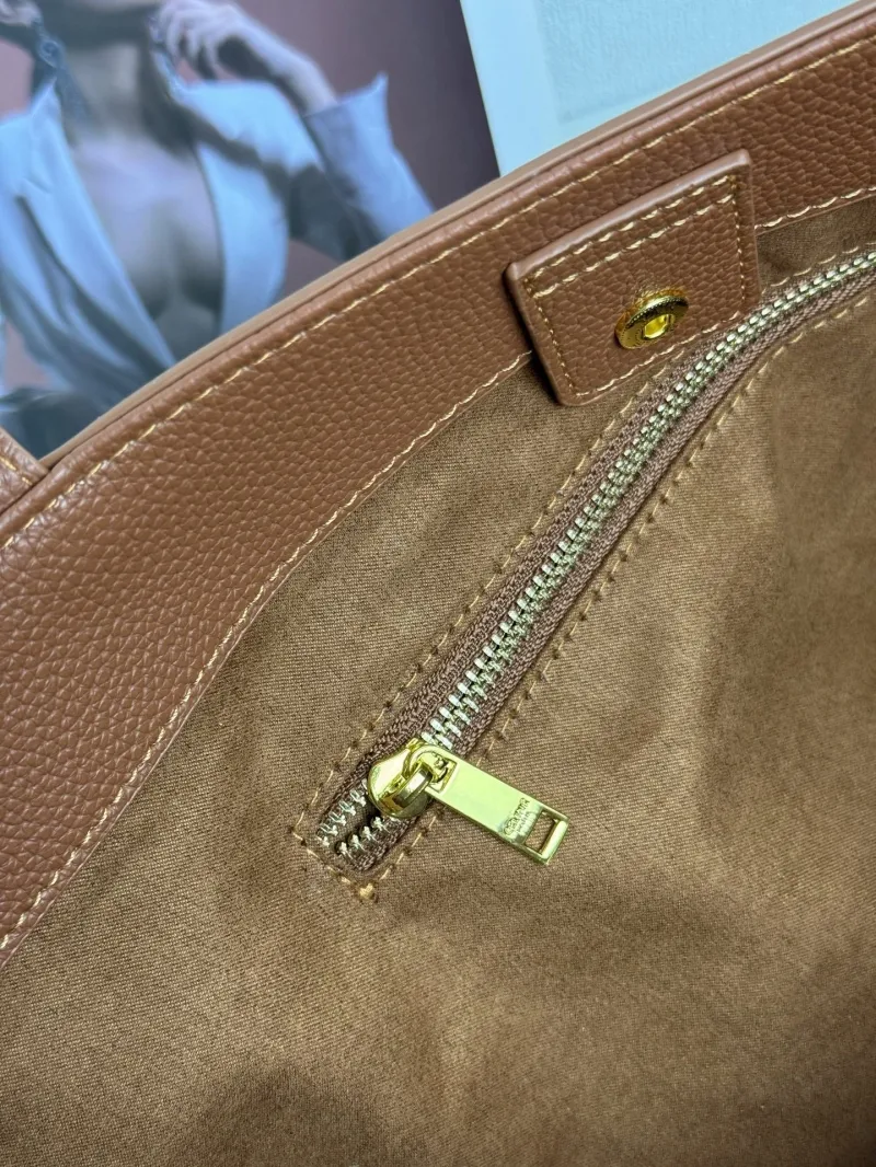 Celine Large Shopping Tote Bag Brown 54cm - Image 5