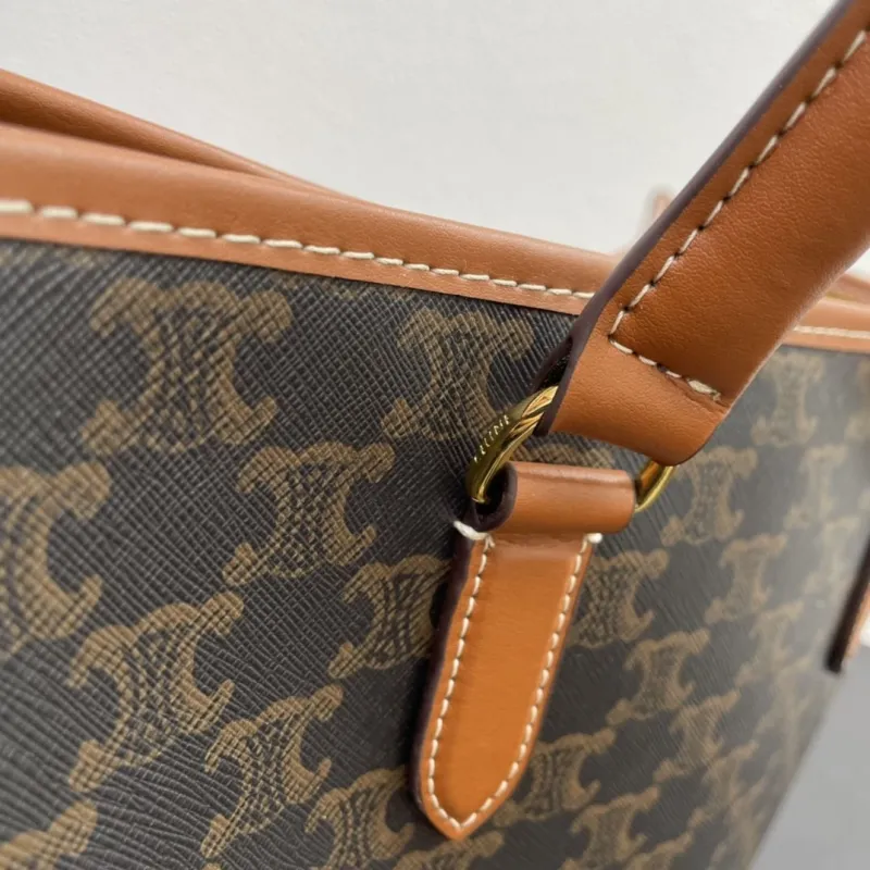 Celine Brown Monogram Tote Bag 3069 - Image 5