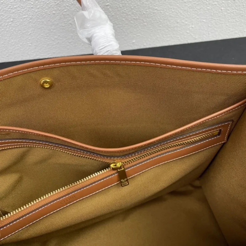 Celine Brown Monogram Tote Bag 3069 - Image 8