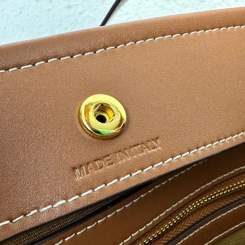Celine Large Monogram Tote Bag Brown Tan - Image 7