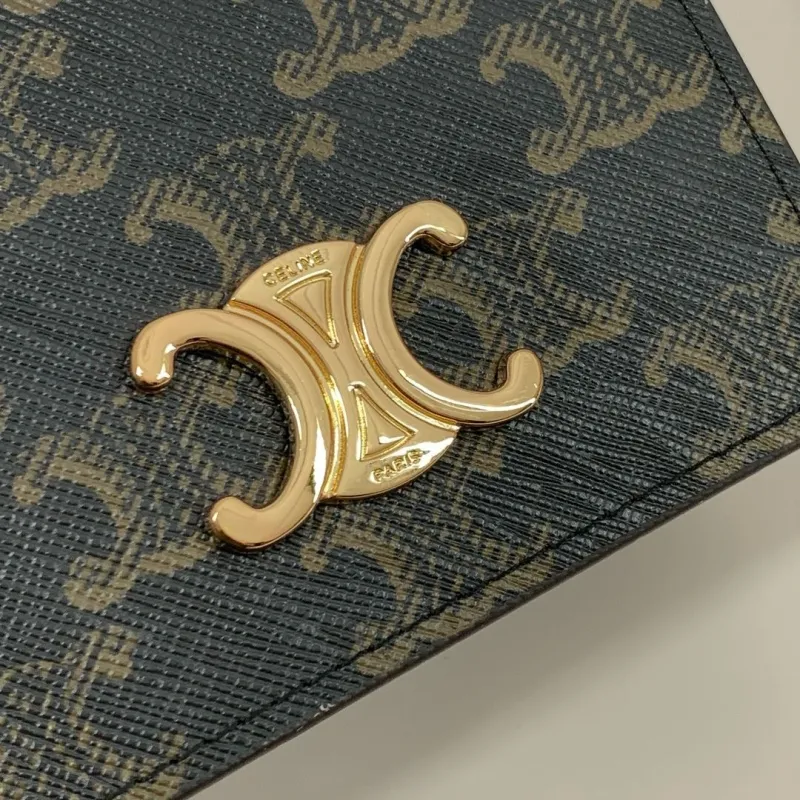 Celine Triomphe Monogram Bifold Wallet 67 - Image 5