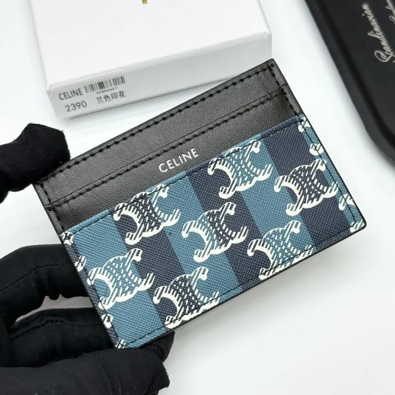 Alternative view of Celine Blue Monogram Card Holder