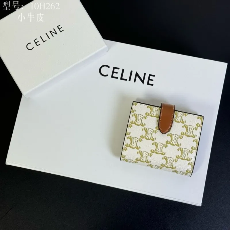 Alternative view of Celine 10H262 Small Calfskin Wallet