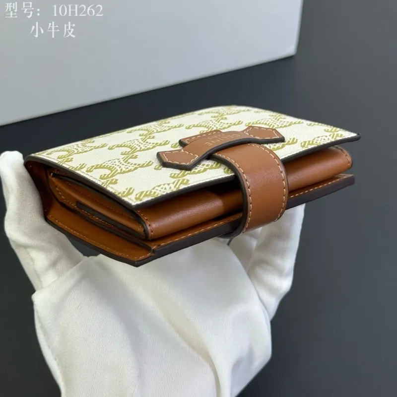 Celine 10H262 Small Calfskin Wallet - Image 5
