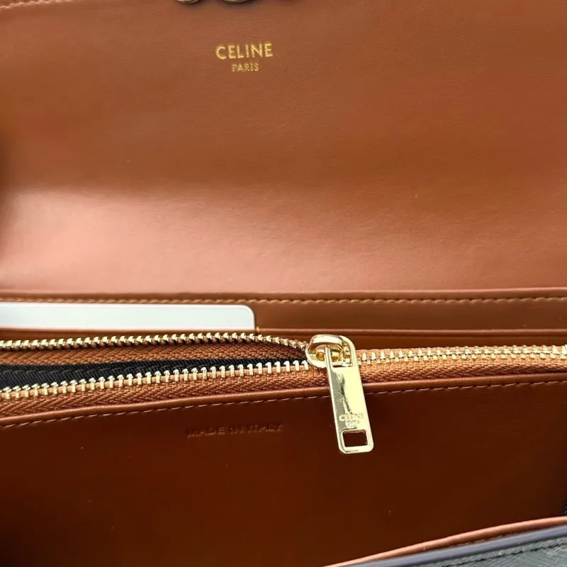 Celine Brown Monogram Long Wallet - Image 8