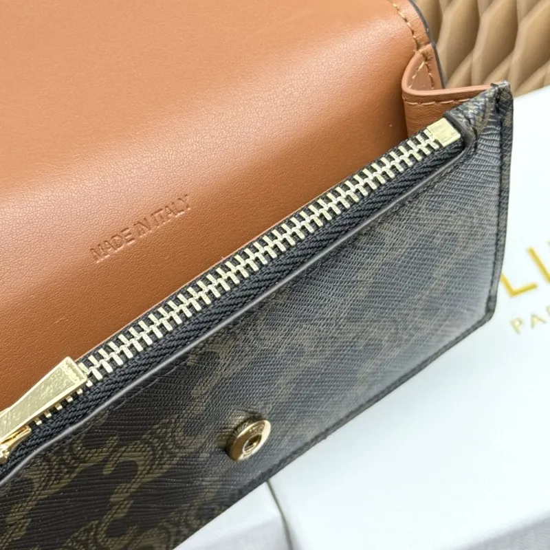 Celine Monogram Card Holder Wallet - Image 9