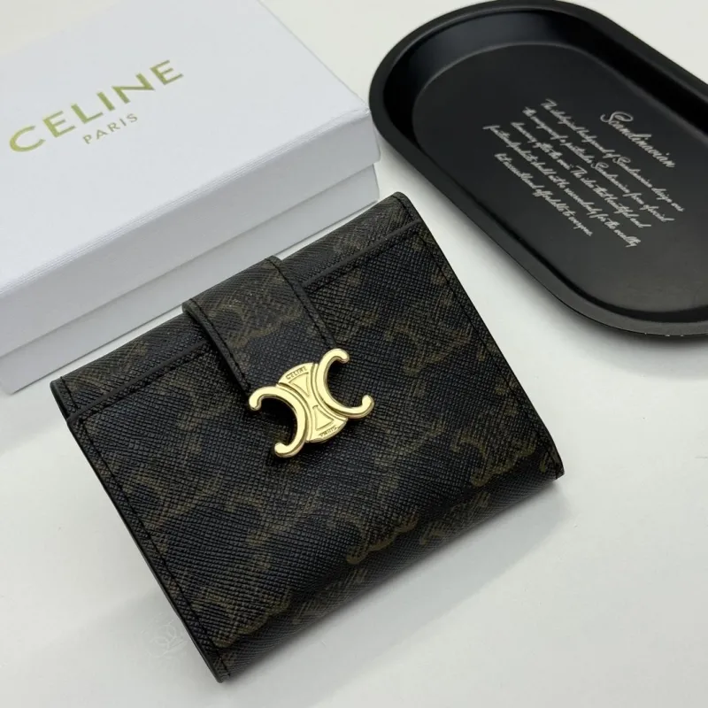 Celine Monogram Compact Wallet 138