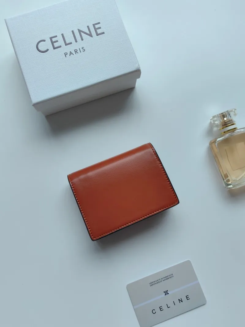 Celine Brown Small Wallet 182 - Image 3